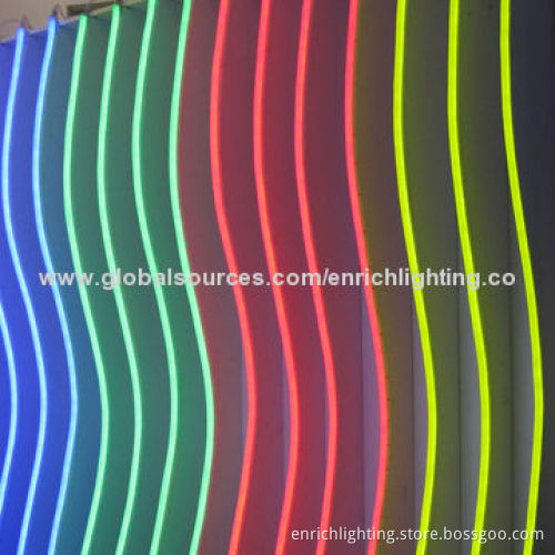 High Brightness Flexible LED Neon Rope Light, 16 x 28mm Dimensions, 220/110V AC, IP65New